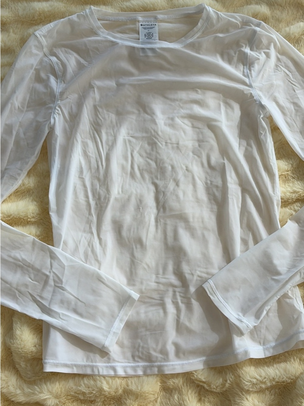 Athleta mesh long sleeve